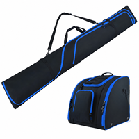 Sac de voyage pour snowboard et ski d'extérieur - Durable, léger, en polyester/nylon souple, 30-40L