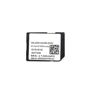 Nouvelle carte SD originale 6SL30544AG002AA0 6SL3054-4AG00-2AA0 Carte mémoire - Product Image 1