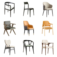 Ensemble de meubles de salle à manger et de restaurant modernes de haute qualité, personnalisés, en bois, chaises et tables pour café, salon - Durable