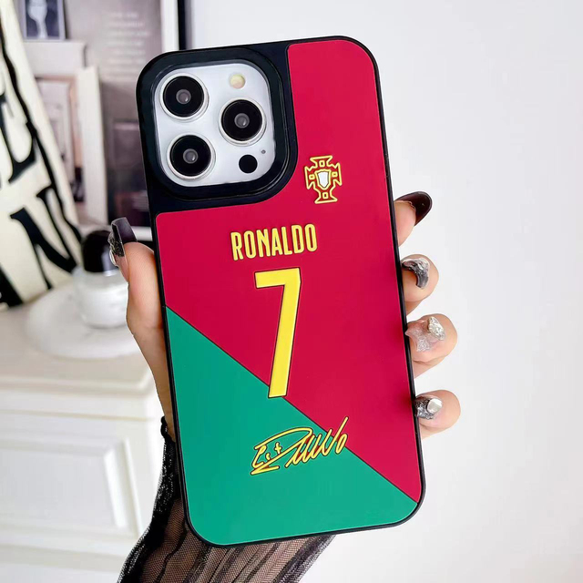Fashion Football Sports Design 3D Silicone Mobile Phone Cases for Iphone 17 Pro Max 12 13 14 15 16 Plus Shockproof Protection