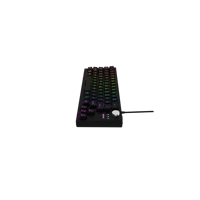 Aikun GX370WR Clavier de jeu sans fil rechargeable 2.4G, rétroéclairage arc-en-ciel dynamique, interrupteur en caoutchouc à 90 touches, compatibilité multi-OS