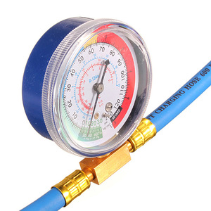 Manguera de recarga R134A con manómetro para herramienta de carga de refrigerante de aire acondicionado de automóvil - Product Image 5