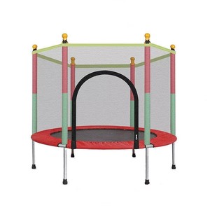 Trampolín Interior con Red de Seguridad, Material de PVC, <span class=keywords><strong>Cama</strong></span> Elástica Suave, Tamaño Grande para Niños, Doble Protección, Uso Comercial y Doméstico - Product Image 4
