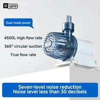 Filtre d'aquarium à aspiration par le bas de 3,5 W ultra-silencieux (bruit inférieur à 30 dB) avec tube de 1 mètre et structure détachable, démontage sans outil