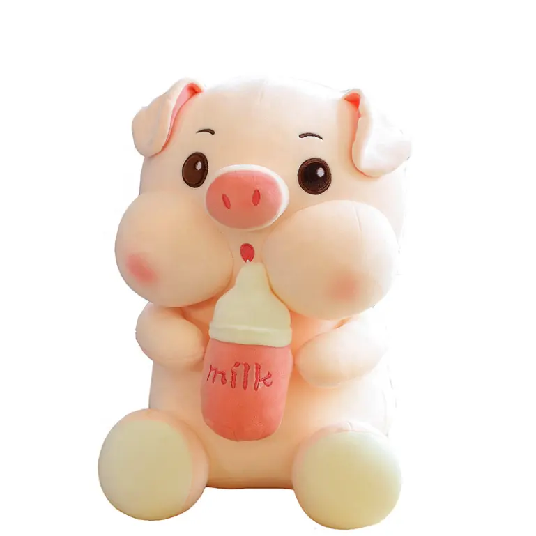 Super Cute stuffed super soft peluche pig plush toy for children