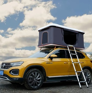 Tienda de Campaña de <span class=keywords><strong>Techo</strong></span> Rígida de Lona para Cuatro Estaciones, Una Habitación, Impermeable, para Campamento al Aire Libre, Viajes en Auto, SUV, <span class=keywords><strong>Cama</strong></span> de <span class=keywords><strong>Techo</strong></span> - Product Image 5