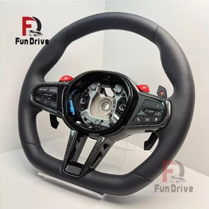 Volante Deportivo de Cuero M Sport para <span class=keywords><strong>BMW</strong></span> F20 F22 F30 F32 F10 F15 F16 X5 X6, Estilo Racing CS, <span class=keywords><strong>Precio</strong></span> de Fábrica al Por Mayor - Product Image 5