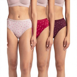Braguitas de Algodón Tejido para Mujer, Transpirables, Sin Costuras, de Tiro Medio, Ropa Interior Diaria, Tallas M-5XL, Cómodas, Suaves e Íntimas - Product Image 3