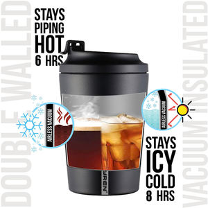 Vaso de acero inoxidable para beber directamente de 380ML a prueba de fugas y mantener el frío gimnasio taza de café al aire libre gimnasio café al aire libre - Product Image 4