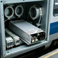 Module d'alimentation AC-DC industriel Meanwell NSP-500-60 60V à entrée unique haute efficacité