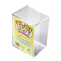 Boîte de protection personnalisée moderne en acrylique rigide écologique avec couvercle magnétique 3 mm empilable pour cartes (99 % anti-UV)