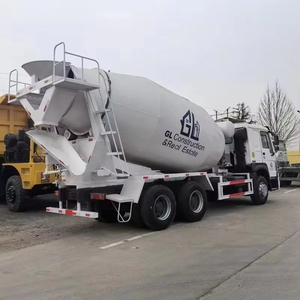 <span class=keywords><strong>Camión</strong></span> Mezclador de Concreto SINOTRUK HOWO de Servicio Pesado, 375HP, 6*4, 10-12m³, Vehículo Mezclador de Cemento de 10 Ruedas para África - Product Image 2