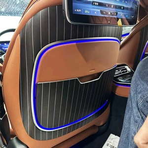 Modificación de Automóviles 2021-2026, Actualización Interior de Madera de Durazno Vertical Estilo Maybach, Apto para Benz Clase S W223 - Product Image 5