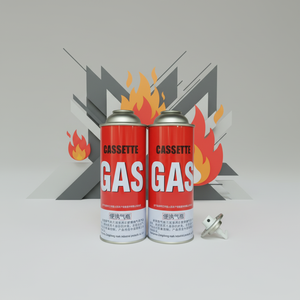 Envase <span class=keywords><strong>de</strong></span> Gas <span class=keywords><strong>de</strong></span> Hojalata Personalizado <span class=keywords><strong>de</strong></span> Alta Presión con Logotipo para Gas <span class=keywords><strong>Butano</strong></span>, Uso en Envasado <span class=keywords><strong>de</strong></span> Productos Químicos, Recubrimiento UV, Pulverizador, Serigrafía - Product Image 1