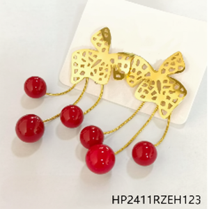 Accessori da donna personalizzati placcati in oro 18K per uso religioso con modello di ciondolo di fascino ispirato alla spiaggia - Product Image 1
