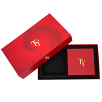 Boîte rigide de luxe étanche en papier d'art gaufré à chaud avec tiroir coulissant et insert personnalisé pour emballage cadeau de produits de soin du visage