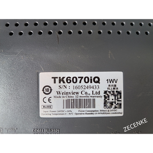 1 ชิ้นใหม่ WEINVIEW TK6070iQ 7" HMI หน้าจอสัมผัสอินเทอร์เฟซผู้ปฏิบัติงาน - Product Image 2