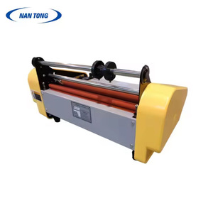 Machine à plastifier électrique Nantong 358 560x250x270mm, plastification à chaud et à froid pour photos, publicités et films - Product Image 1