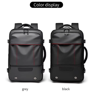 Sac à dos de voyage extensible et étanche pour homme, antivol, grande capacité, avec serrure à code, approuvé pour l'<span class=keywords><strong>avion</strong></span>, sac à dos sous vide - Product Image 3