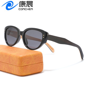 Lunettes de soleil œil de chat tendance pour femme, monture PC, protection UV400, polarisées, pour le voyage et la conduite - Product Image 2