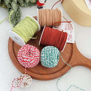 Nine-Colored Ribbon Christmas Rope Ribbons 8k529 Polyester Diy Gift Wrapping Decorations - Product Image 3