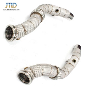 Tubo de escape blindado térmico de rendimiento de acero inoxidable 304 para <span class=keywords><strong>Maserati</strong></span> <span class=keywords><strong>Ghibli</strong></span> <span class=keywords><strong>V6</strong></span> 3,0 TT US Spec - Product Image 6