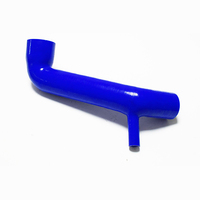 Tuyau d'admission d'air en silicone bleu personnalisé pour automobile, coudes renforcés à 30, 45 et 90 degrés, tuyau réducteur en silicone – Vente en gros