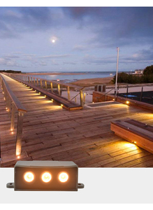 3W Outdoor Waterproof RGB Landscape Underground Light 24V LED Wall Light Jardin <span class=keywords><strong>Terrasse</strong></span> Plancher en <span class=keywords><strong>bois</strong></span> Escalier Accoudoir Spot - Product Image 6