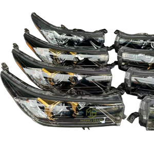 Gama alta para <span class=keywords><strong>Toyota</strong></span> para Highlander <span class=keywords><strong>Black</strong></span> Gold Knight <span class=keywords><strong>Edition</strong></span> Faros LED Luces de circulación diurna izquierda y derecha - Product Image 3