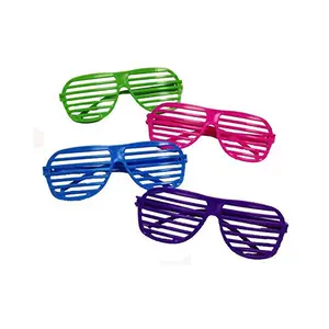 도매 뜨거운 판매 플라스틱 다채로운 어린이 파티 안경