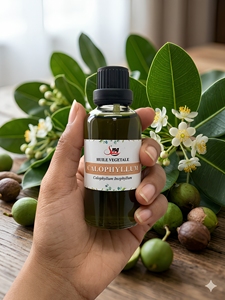 Produkt aus Madagaskar Calophyllum (Tamanu) Trägeröl Kaltgepresst 100% Rein Natürlich Kosmetikqualität Calophyllolide-Reich aus Ma - Product Image 3