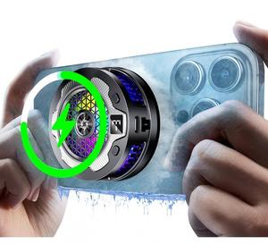 SL15 Peltier Chiller 2 in 1 15W Magnetic Fast Wireless Charger Semiconductor Phone Cooler for Gaming - Product Image 4