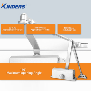 Cửa thoát hiểm gần hơn 160 ° chống cháy cửa đóng cửa tự động yêu cầu mã xây dựng - Product Image 2