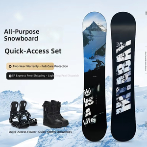 Fixateur de <span class=keywords><strong>snowboard</strong></span> et raquettes de neige pour débutants (hommes et femmes) – Facile à enfiler pour le ski en extérieur - Product Image 2