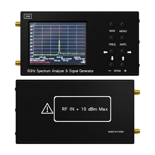 SA6 6G Portable Spectrum Analyzer for Wi-Fi and CDMA Laboratory Signal Testing in the Frequency Range of 35-6200MHz China