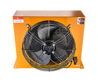 Refroidisseur d'huile hydraulique industriel à haut débit, refroidi par air, pour moissonneuse agricole 200L, chariot élévateur, CNC 380V, ventilateur, radiateur refroidi par air