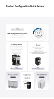 Distributeur automatique de café en poudre à double compartiment, entièrement automatique, libre-service 24h/24, sans surveillance, pour hôpitaux, transports publics, lieux publics