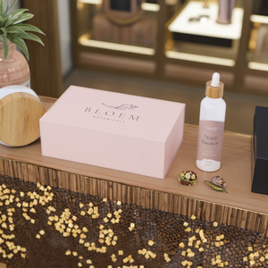Custom Small Elegant Jewelry Box Rigid Cardboard Paper Packaging Sliding Drawer Sponge Lining Embossed Recycled Materials - Product Image 5