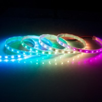 Dream Epistar Bande de Led 5v 12v 24v 18 w/m 96d ws2811b 244permtr 2811 Rgb Pixel Lumières Led