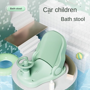 Chaise de baignoire de douche <span class=keywords><strong>pour</strong></span> nourrissons Chaise de <span class=keywords><strong>bain</strong></span> <span class=keywords><strong>pour</strong></span> tout-petits Siège de <span class=keywords><strong>bain</strong></span> en plastique de sécurité <span class=keywords><strong>pour</strong></span> bébé avec support Siège de douche de <span class=keywords><strong>bain</strong></span> antidérapant - Product Image 3