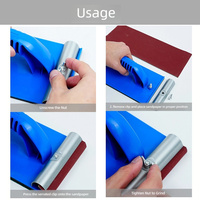 Square Medium Sanding Block Sander OEM/ODM/OBM Customizable 2mm Thickness Wood Furniture Finishing Metal Automotive Sanding