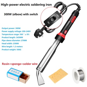 <span class=keywords><strong>Soldador</strong></span> <span class=keywords><strong>de</strong></span> alta potencia 300W <span class=keywords><strong>Tipo</strong></span> <span class=keywords><strong>de</strong></span> calor externo <span class=keywords><strong>Soldador</strong></span> grande con interruptor <span class=keywords><strong>Soldador</strong></span> Juego <span class=keywords><strong>de</strong></span> tres piezas - Product Image 3
