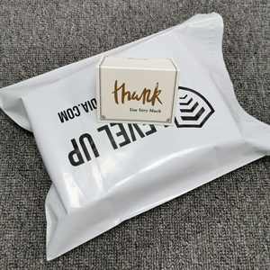 <span class=keywords><strong>Paquete</strong></span> de envío Postal Biodegradable, logotipo personalizado impreso, correo Postal de plástico, embalaje, bolsas de correo - Product Image 4