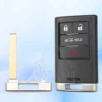 Clé de voiture à distance SZMAISHI pour Cadillac SRX ATS XTS 2010-2015 / Clé intelligente 4 boutons 315 MHz / Référence 22856929 / NBG009768T - Vente en gros de clés de voiture