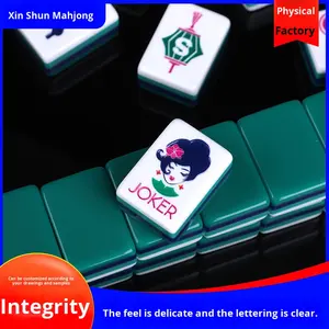<span class=keywords><strong>Set</strong></span> di Tessere per <span class=keywords><strong>Mahjong</strong></span> Americano di Medie e Grandi Dimensioni, Realizzate <span class=keywords><strong>a</strong></span> Mano in Melamina, Personalizzate per Vendite Transfrontaliere - Product Image 3