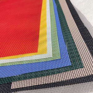 TUOXIN PVC couleur maille bâches imprimé maille bâche PVC maille tissu pour maison Article pvc teslin affiche matériaux - Product Image 4