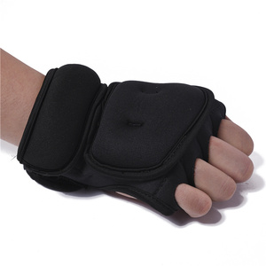Guanti per Sollevamento Pesi da <span class=keywords><strong>Palestra</strong></span> Guanti con Sacchi di Sabbia Pesi per Mani Guanti Pesanti per Allenamento di Forza - Product Image 3