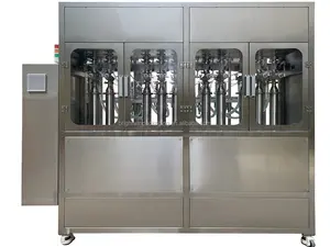 Máquina automática de llenado de botellas de líquido viscoso/pasta para jabón líquido, loción corporal, champú, llenado de botellas