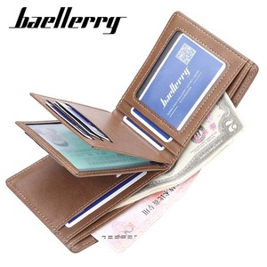 กระเป๋าสตางค์ผู้ชายแบบสามพับ Baellerry หนังวินเทจ ใส่บัตรได้หลายใบ เหมาะสำหรับใช้ในชีวิตประจำวัน - Product Image 3