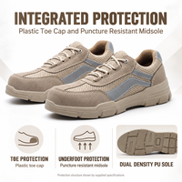 Chaussures de sécurité électriques personnalisées avec embout en plastique et semelle anti-perforation, rapport de test 10 kV disponible
